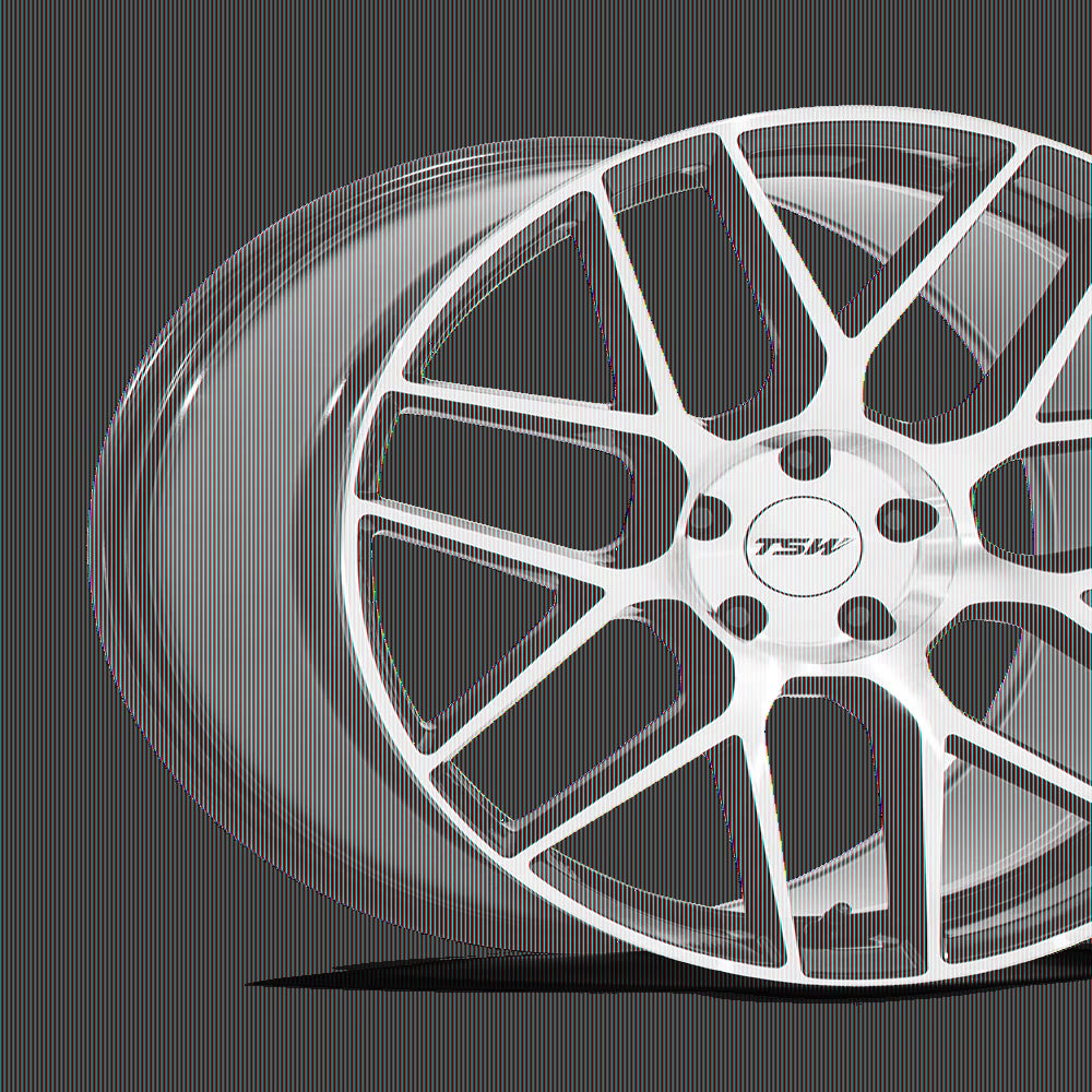 TSW Flow Formed Aluminum Wheel TW002 20x10.5 5x120 G-BLK-MCH 38mm, TW002BD20055238