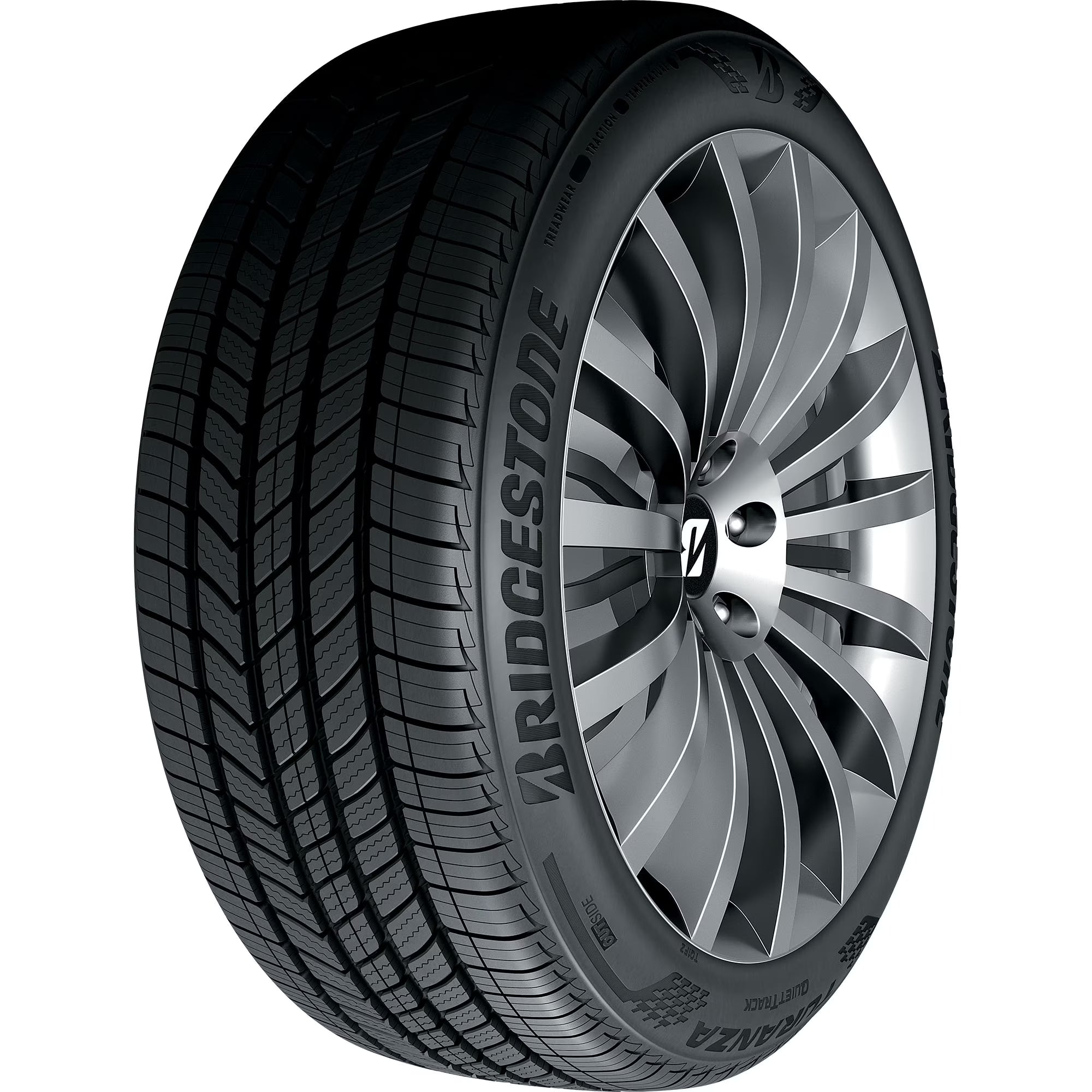 Bridgestone Turanza QuietTrack All Season 195/65R15 91H Passenger Tire