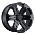 Black Rhino Aluminum Rim WANAKA 17X8.5in Matte Black Finish, 1785WKA356120M67