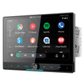 Soundstream VRCPAA-106F 10.6  Double DIN DVD Head Unit with Bluetooth, Apple CarPlay, Android Auto, and Floating Touch Screen