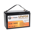 BtrPower Lithium Iron Phosphate 12V Automotive Battery, Top Post for RV Deep Cycles Solar System