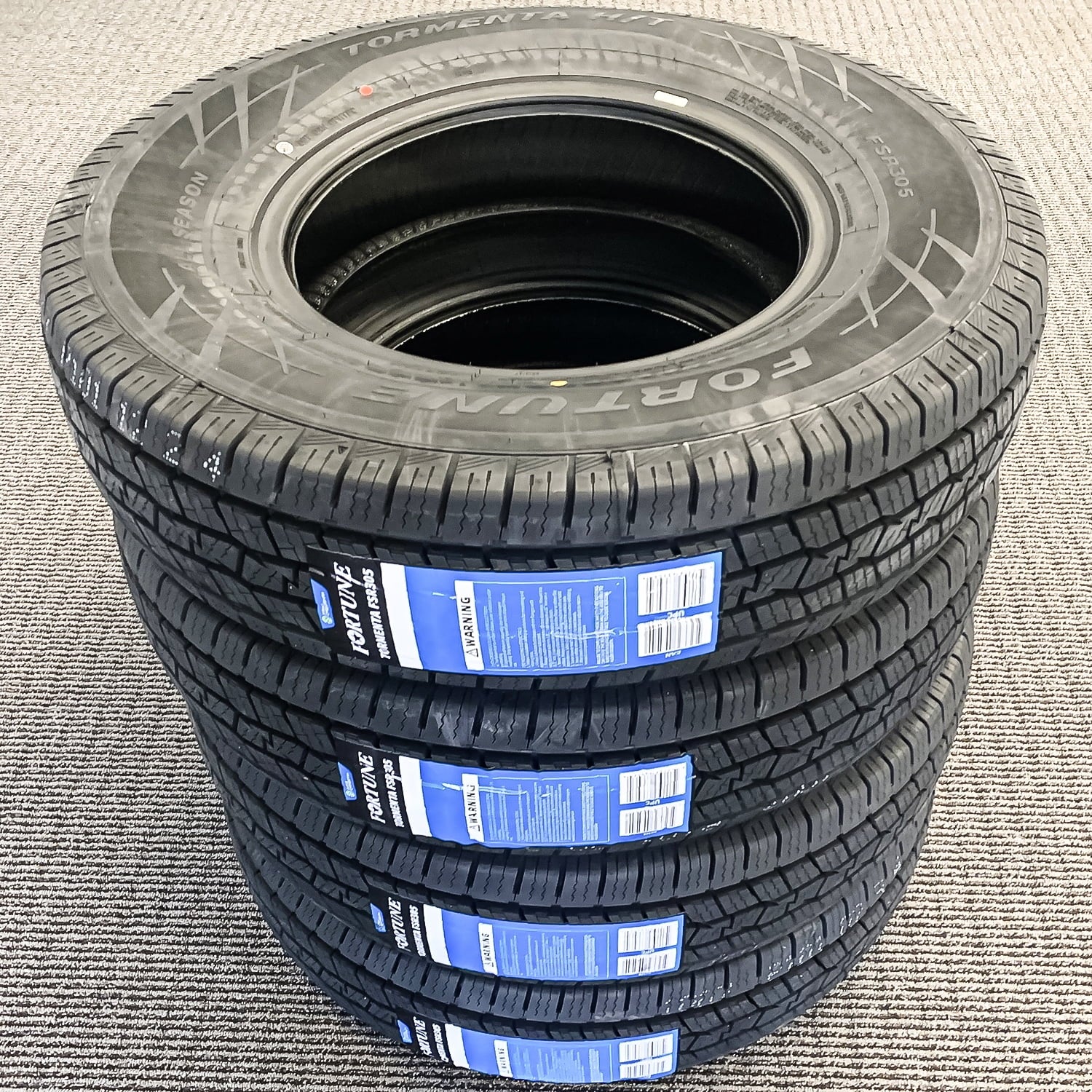 Set of 4 (FOUR) Fortune Tormenta H/T FSR305 LT 275/65R20 Load E 10 Ply Light Truck Tires Fits: 2020-23 GMC Sierra 2500 HD AT4, 2011-22 Ford F-250 Super Duty Lariat