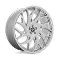 DUB 1PC Cast Aluminum Rim S258 26X10 6X135 CHROME 30MM, S258260089+30