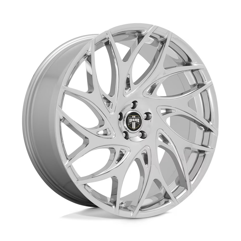 DUB 1PC Cast Aluminum Rim S258 26X10 6X135 CHROME 30MM, S258260089+30