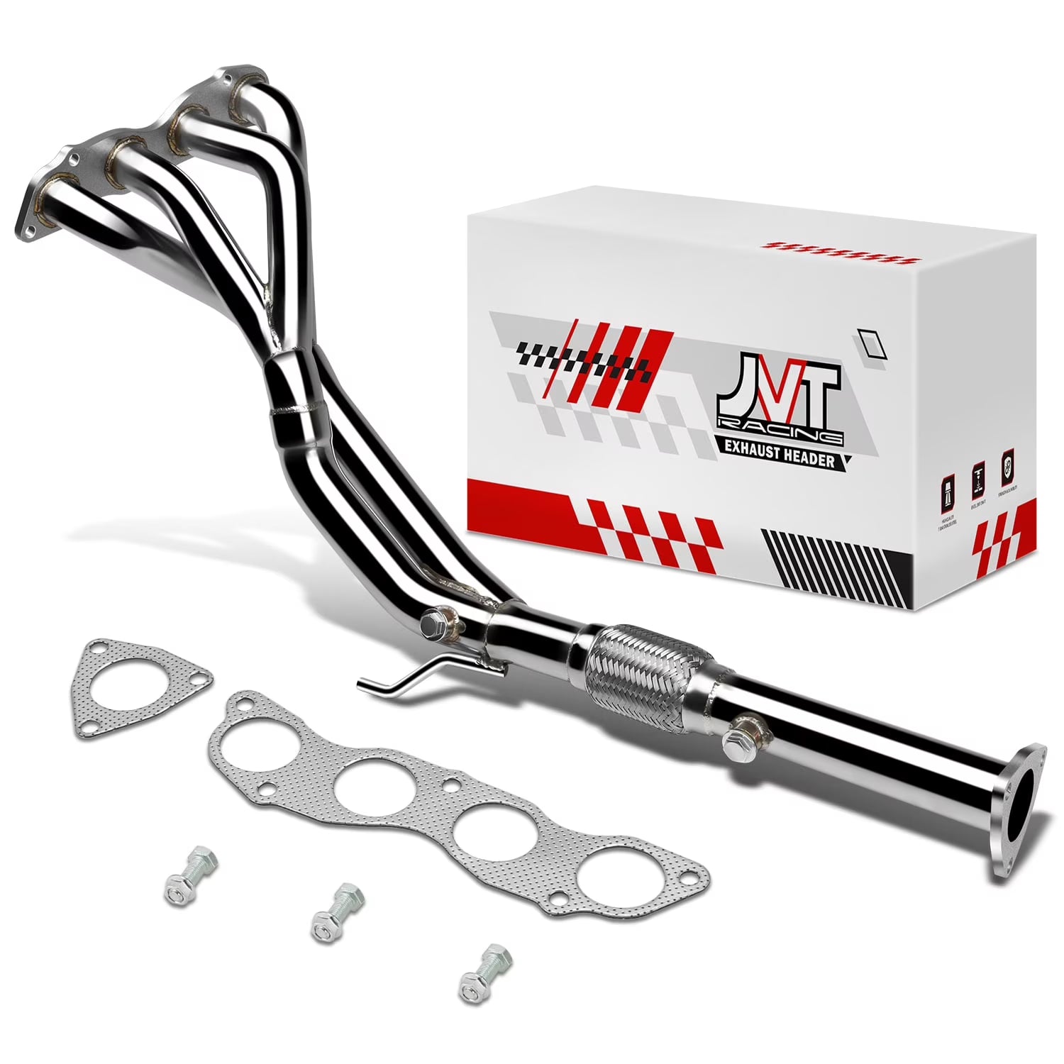 4-2-1 Long Tube Exhaust Manifold Header for 2006-2011 Honda CIvic SI FA5 FG2