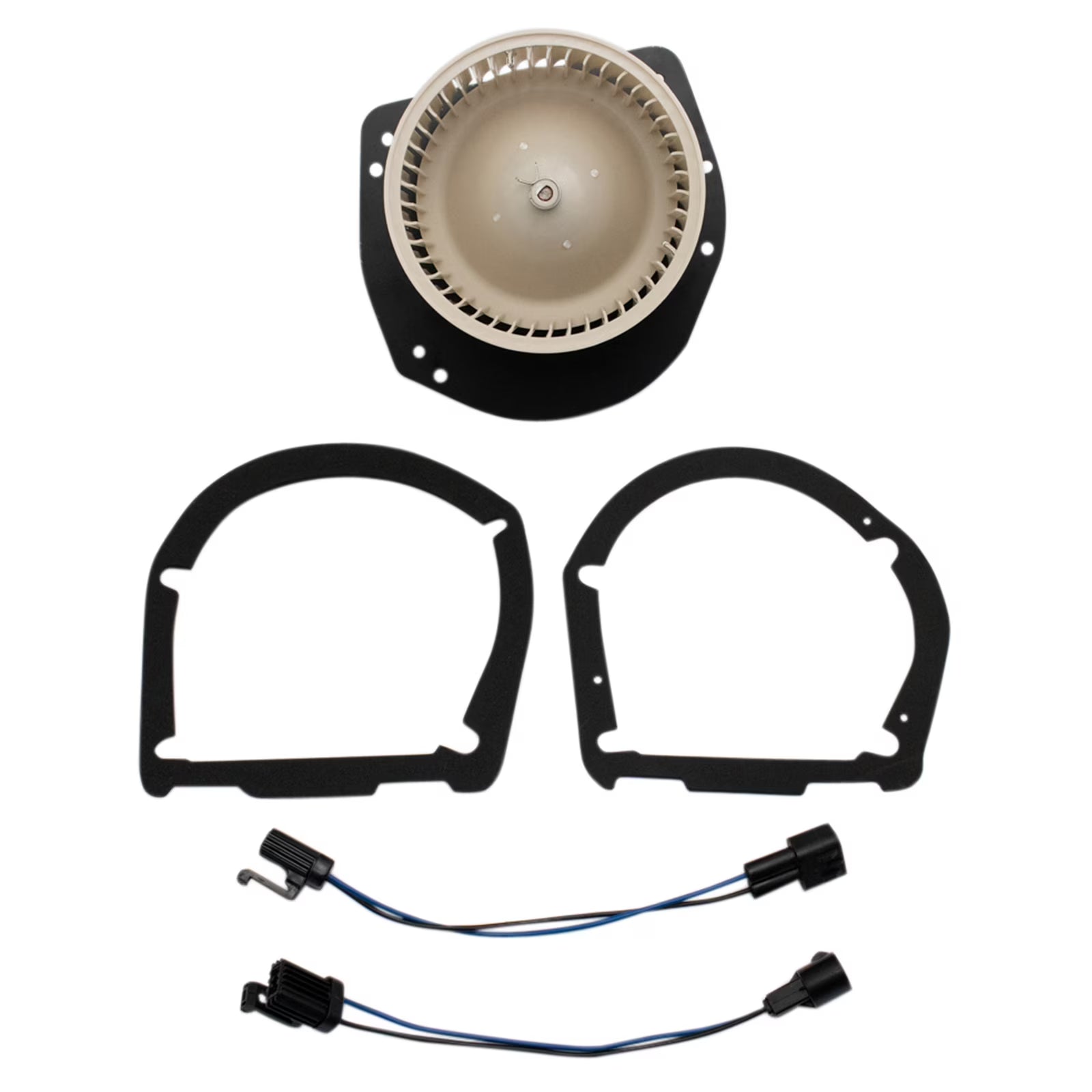 TRQ HVAC Heater Air Conditioning A/C Blower Motor with Fan Cage for Ford Lincoln HMA88796