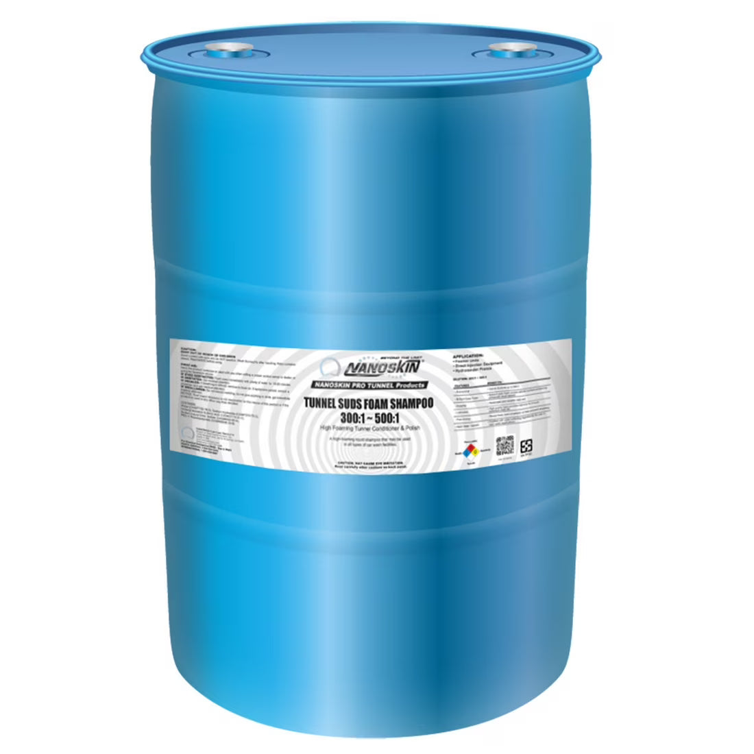 TUNNEL SUDS High Foaming Shampoo (Neutral Color) (Dilution Ratio: 300:1 ~ 500:1) [NA-TFS3840C], 30 Gallons