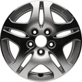 Remanufactured Machined and Sparkle Silver Aluminum Wheel 16 x 7 42700SHJA91 fits 2005-2010 Honda Odyssey