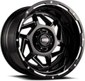 Grid Off-Road GD14 Custom Wheel for 20x9 inch Gloss Black w/ Milled Accents Rim 108mm Hub Bore