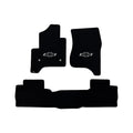 Lloyd Mats Custom Fit Floor Mats for Chevy Tahoe 2015-2020 LogoMat 3Pc Set If Second Seat Bench Charcoal