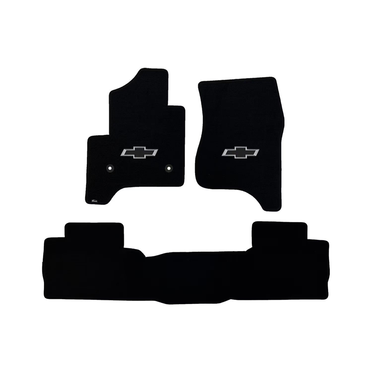 Lloyd Mats Custom Fit Floor Mats for Chevy Tahoe 2015-2020 LogoMat 3Pc Set If Second Seat Bench Charcoal