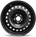 For 2015-2017 Chrysler 200 17 Inch Painted Black Rim - OE Direct Replacement - Road Ready Car Wheel