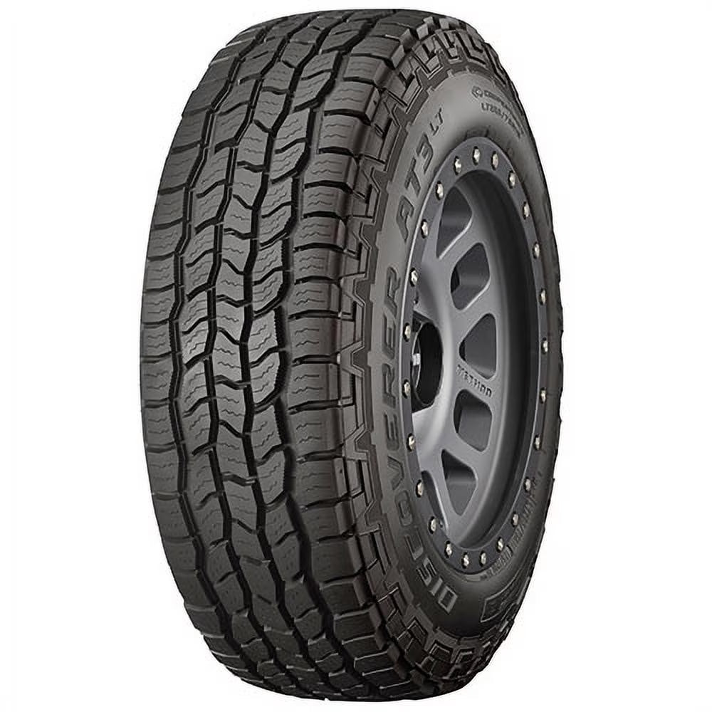 Set of 4 Cooper Discoverer AT3 LT LT235/85R16 120/116R E Tires Fits: 2004 Ford F-250 Super Duty King Ranch, 1999-2003 Ford F-250 Super Duty Lariat