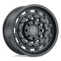 Black Rhino Cast Aluminum Rim BRARS 18X9.5 5X5.0/5.5 TXT-M-BLK -18MM, 1895ARS-80035M78