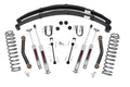 Rough Country 4.5  Lift Kit (fits) 1984-2001 Jeep Cherokee XJ 4WD | N3 Shocks | Suspension System | 633N2