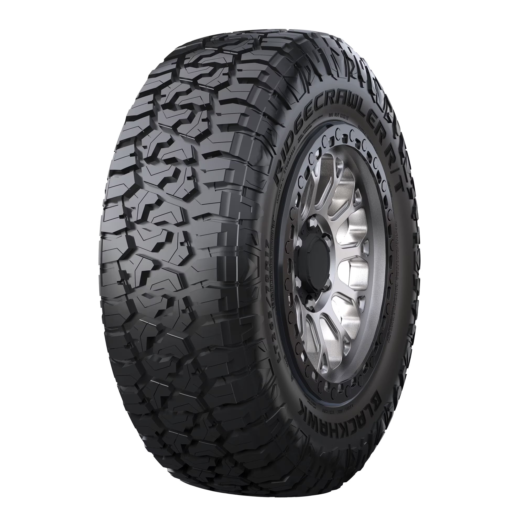 BlackHawk Ridgecrawler R/T Rugged Terrain LT275/65R18 123/120Q E Light Truck Tire