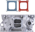 Intake Manifold Aluminum Vortec Dual Plane for SBC Small Block Chevy 1996-2002