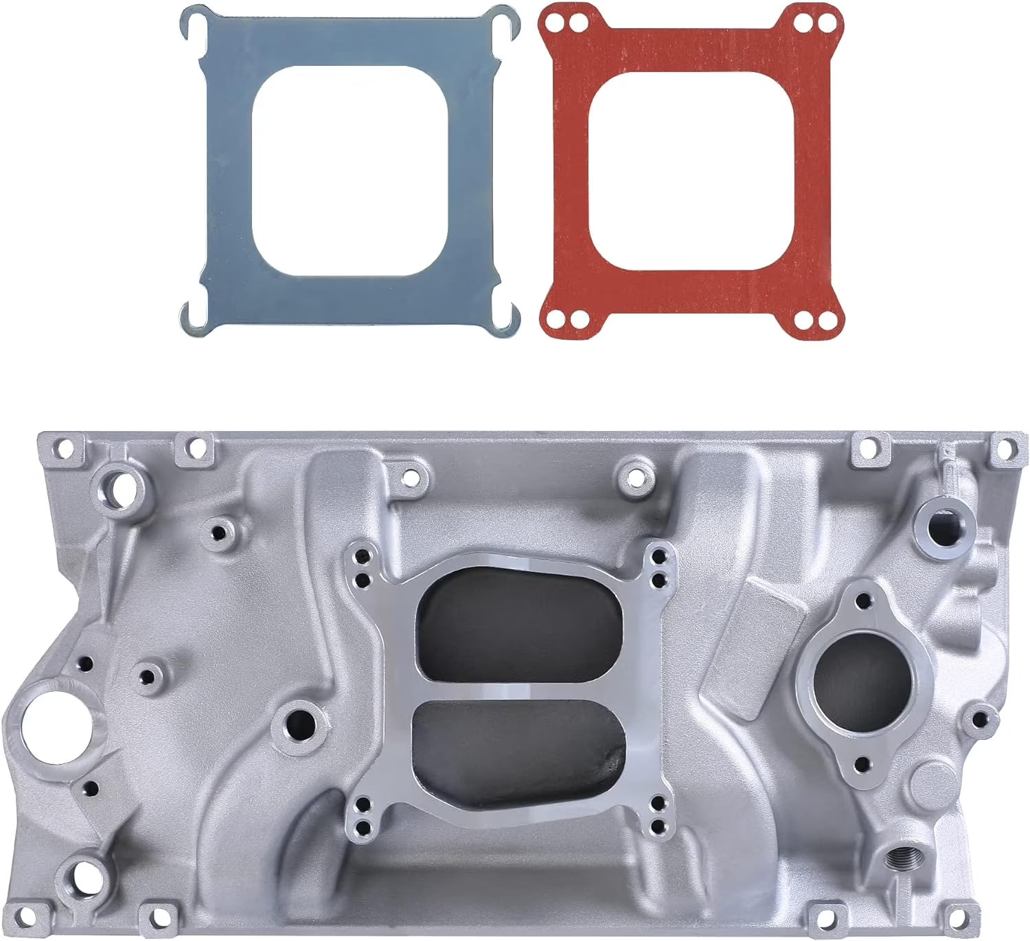 Intake Manifold Aluminum Vortec Dual Plane for SBC Small Block Chevy 1996-2002