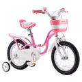 RoyalBaby Little Swan 14¡å Carbon Steel Kids Bike w/Dual Hand Brakes. Pink