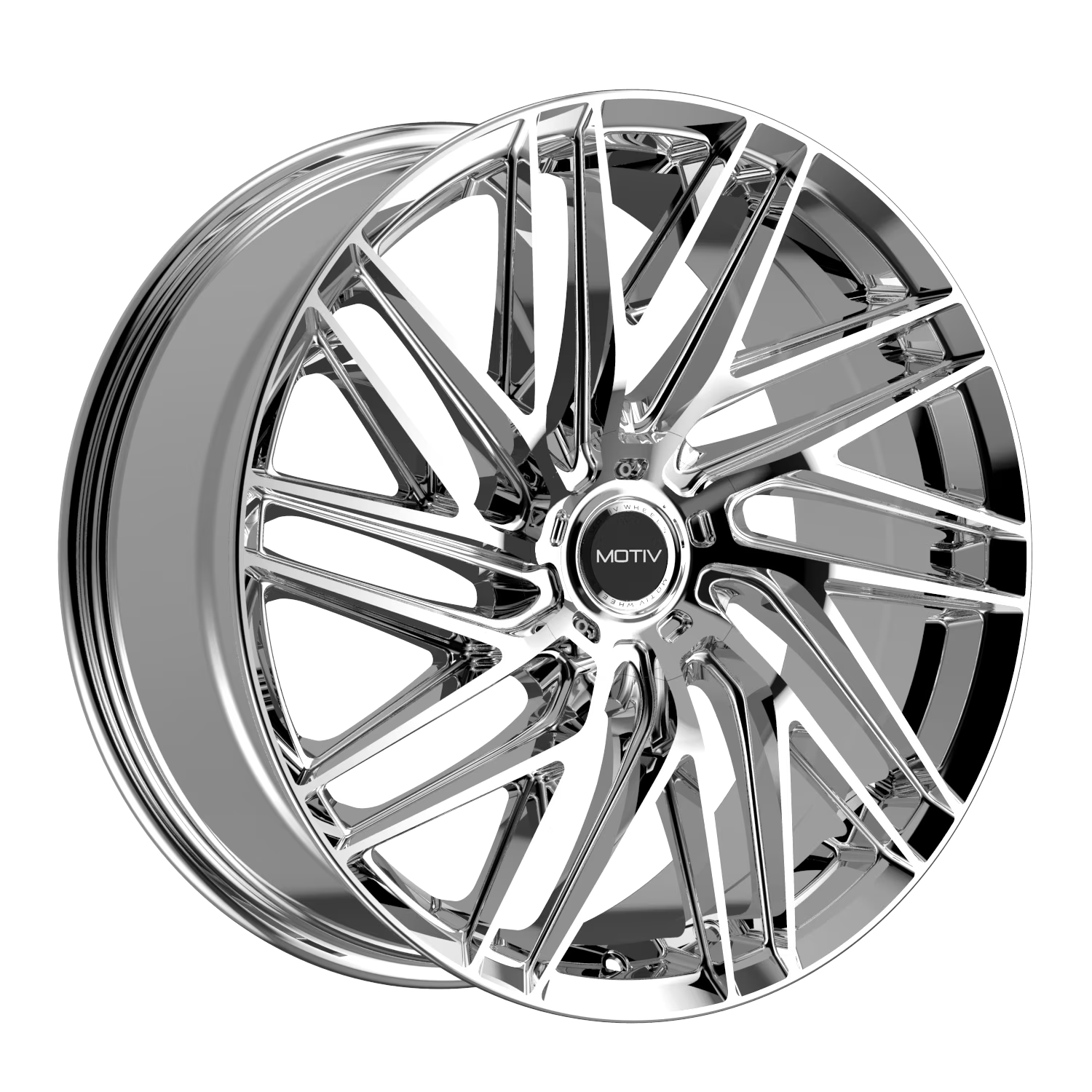 Motiv 20x8.5 5X4.50 429C Align Chrome Wheel Rim