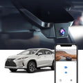 Fitcamx 4K Dash Cam Suitable for Lexus RX 350 450h 350L F Sport Luxury 2016 2017 2018 2019 2020 2021 2022 (Model B), OEM Style, Parking Mode, Plug & Play, 64GB Card