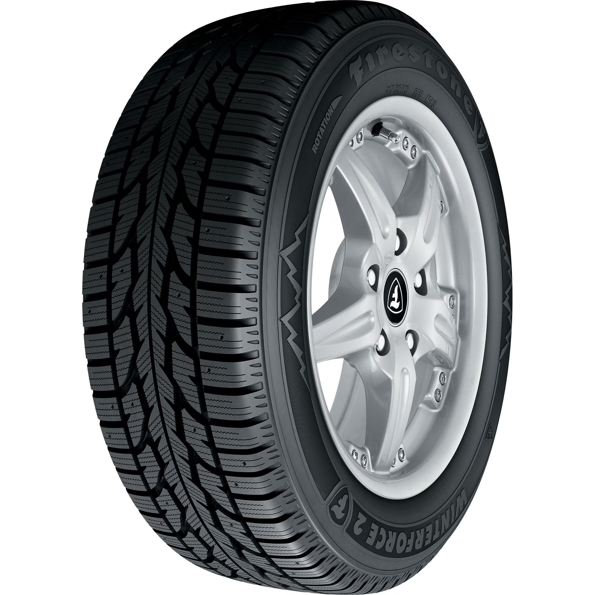 Firestone Winterforce 2 Winter 205/55R16 91S Passenger Tire